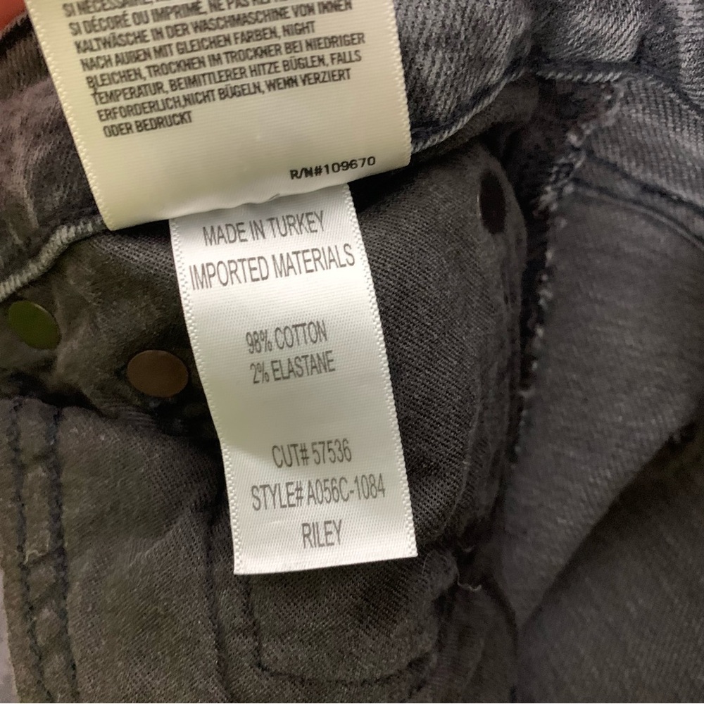 Agolde Riley High Rise Straight Crop sector jeans - Picture 9 of 13